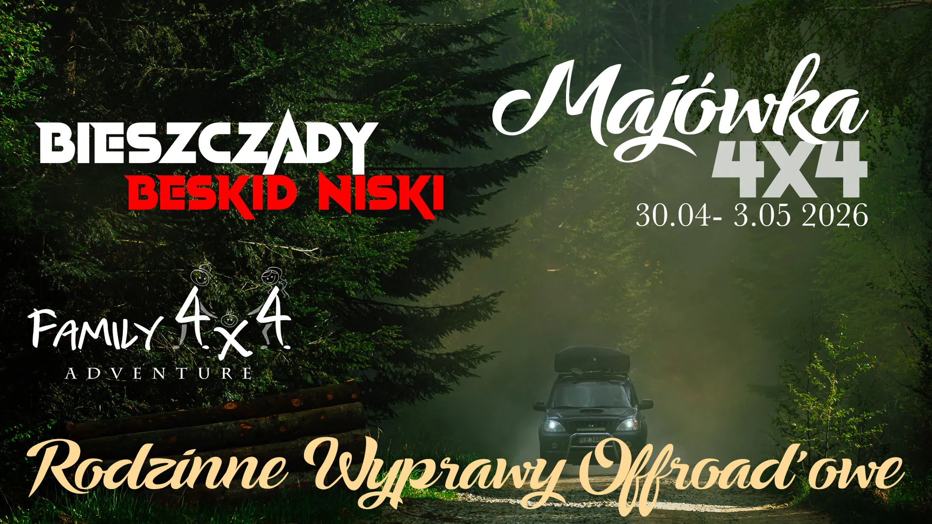 Family4x4 Pl - Bieszczadzko-Beskidzka Majówka - Rodzinne Wyprawy Offro