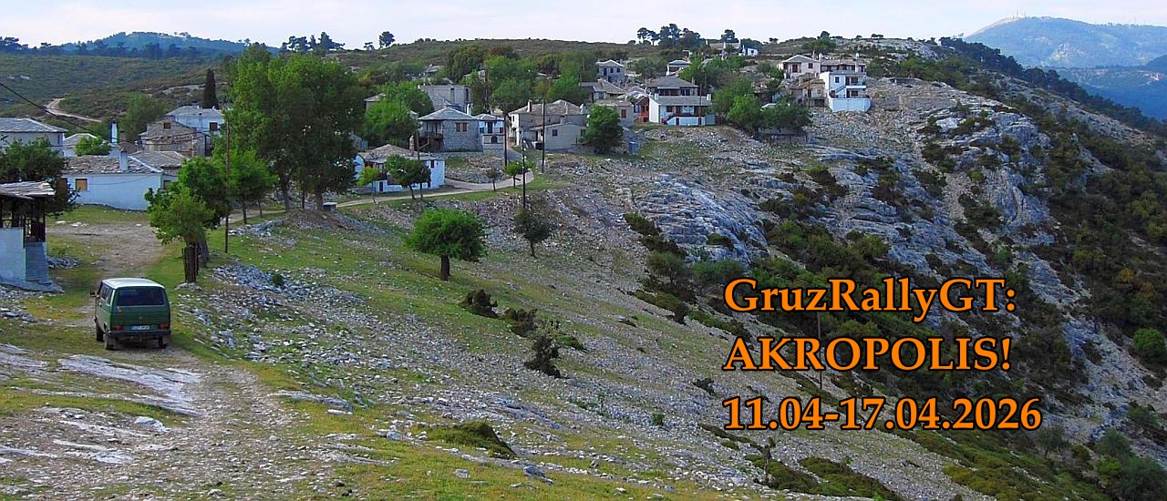 Gruzrallygt Akropolis! Przygodowy Rajd Polska-Grecja