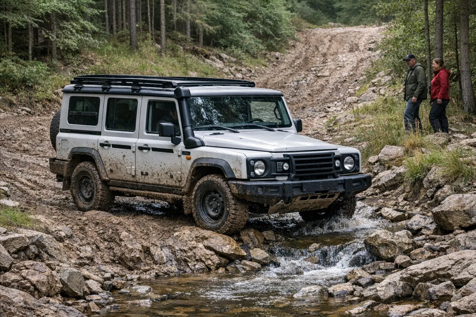 Ineos Grenadier w prawdziwym terenie - czy legenda rodzi się na nowo
