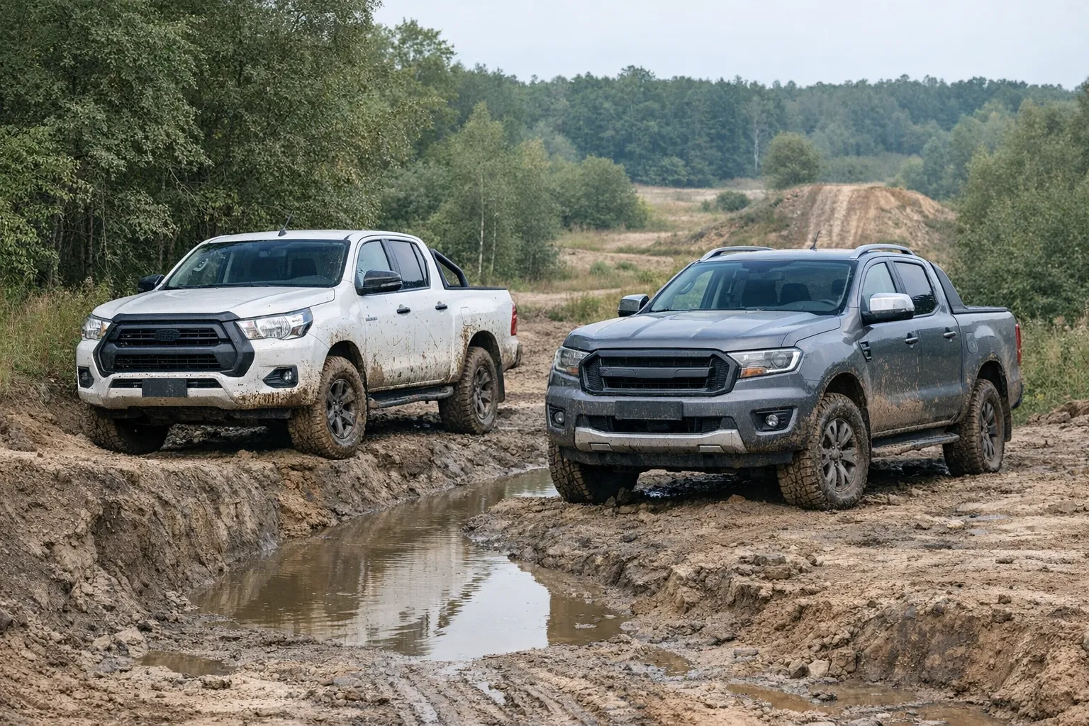 Nowa Toyota Hilux kontra Ford Ranger w terenie - który pickup wybrać do wypraw i pracy