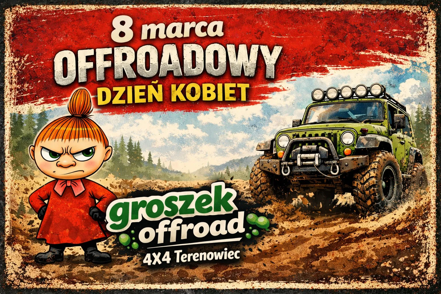 Offroadowy Dzień Kobiet Z 4x4 Terenowiec