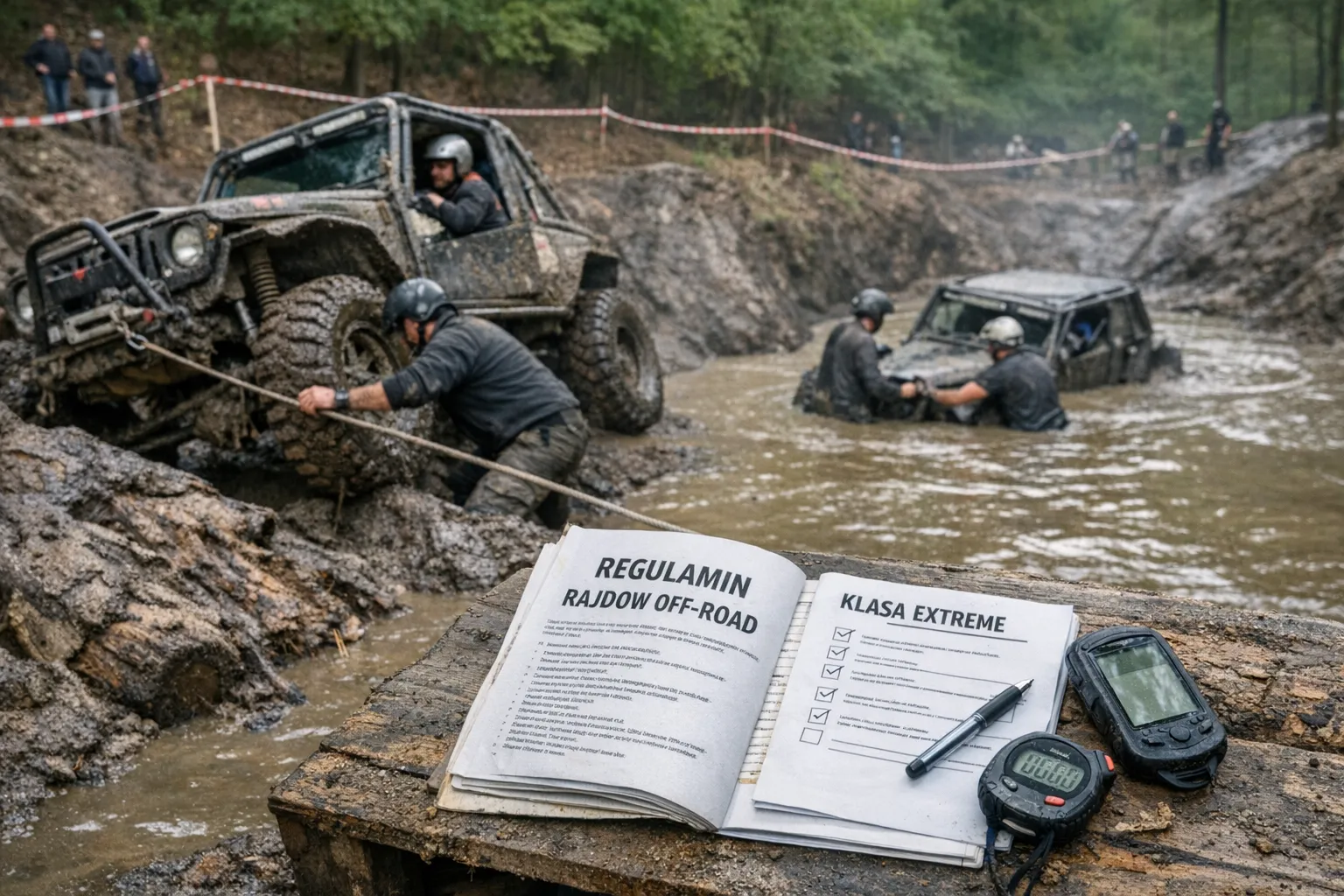 Sezon rajdów przeprawowych 2026 - jak czytać regulaminy i wygrać klasę Extreme